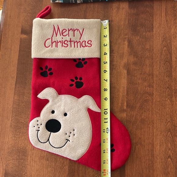 Felt Dog/Puppy Christmas Stocking - Picture 10 of 10
